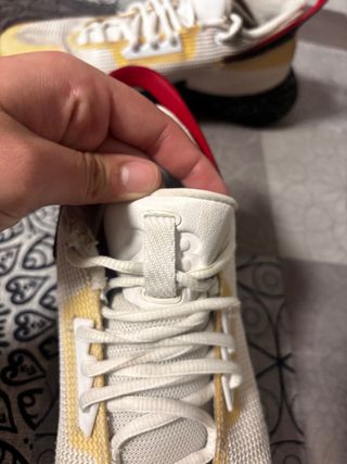 Jordan Zapatillas Blancas y Amarillas