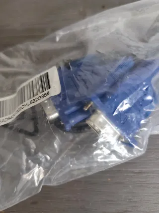 Cable VGA Azul