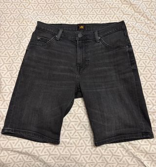 Vaqueros cortos Lee negros