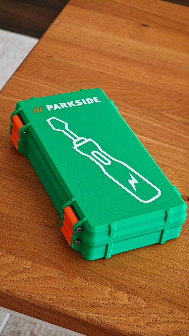 Estuche / Caja Destornillador Eléctrico Parkside