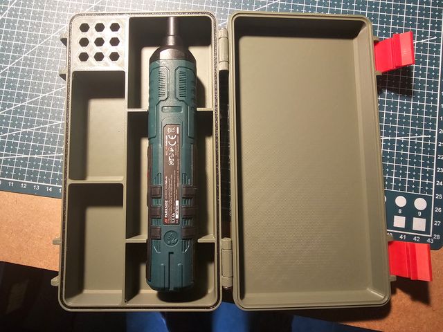 Estuche / Caja Destornillador Eléctrico Parkside