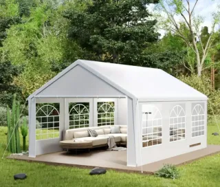 Carpa 6x4m Blanca Nueva