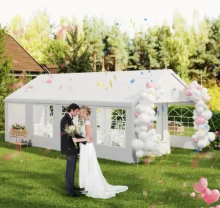 Carpa 6x4m Blanca Nueva