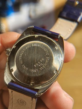 Reloj Lanco Automático AS2063 Esfera Azul