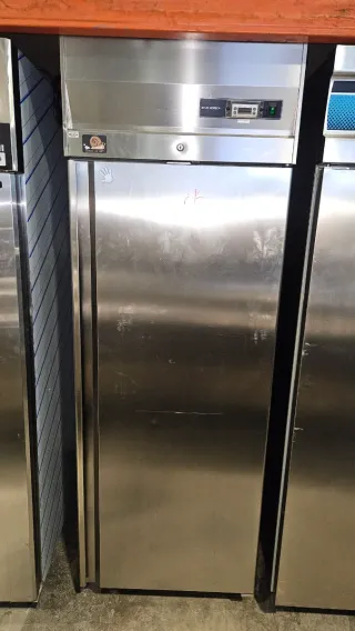Nevera vertical acero inoxidable