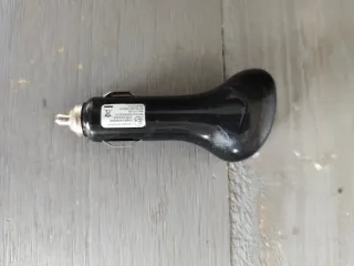 Cargador Coche USB Negro