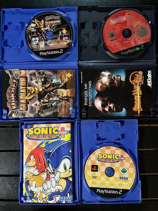 Juegos PS2 18€/unidad
