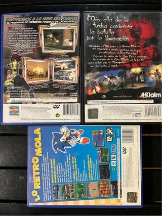 Juegos PS2 18€/unidad