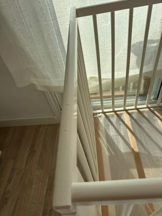 Cuna bebé IKEA blanca