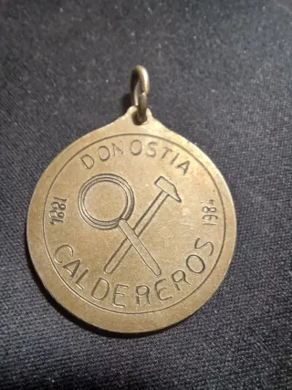 Medalla Conmemorativ Donostia Caldereros 1884-1984