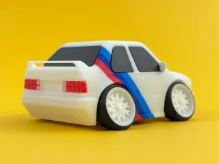 Figura BMW E30 Caricatura