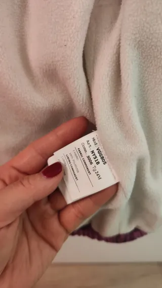 Abrigo Versace Niña Rosa/Morado