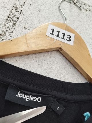 Camiseta Desigual Negra Talla M