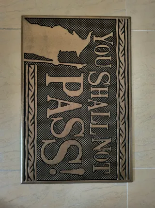 Felpudo Gandalf: "You Shall Not Pass"