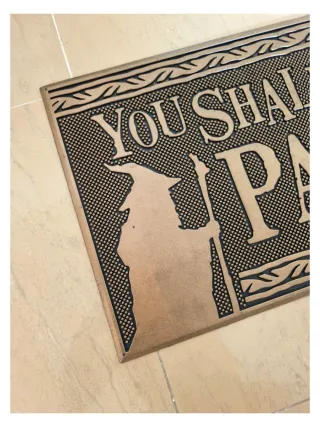 Felpudo Gandalf: "You Shall Not Pass"