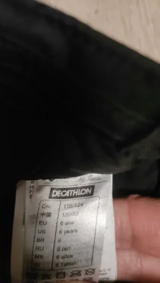 Pantalones de nieve para niño 6 años