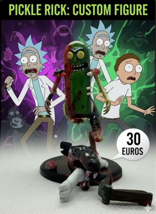 Figura Custom Pickle Rick