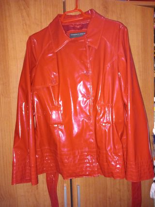 Chaqueta impermeable XL roja Company and
