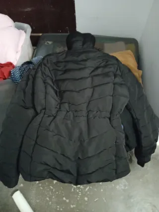 Abrigo acolchado H&M mujer talla XS