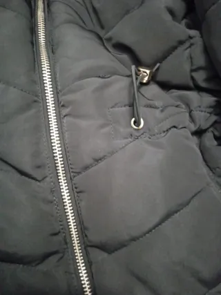 Abrigo acolchado H&M mujer talla XS