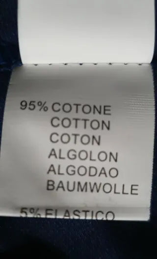 Polo Gold Men XXL Blu/Bianco Premium Collection