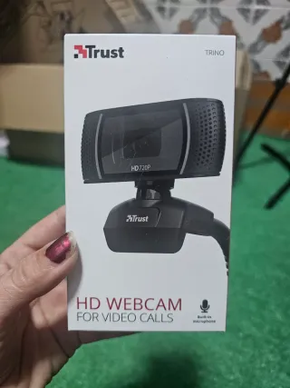Webcam Trust HD 720p con Micrófono