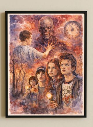 Quadri Stranger Things