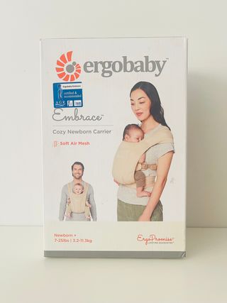 Ergobaby Embrace Soft Air Mesh - com caixa