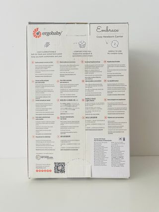 Ergobaby Embrace Soft Air Mesh - com caixa