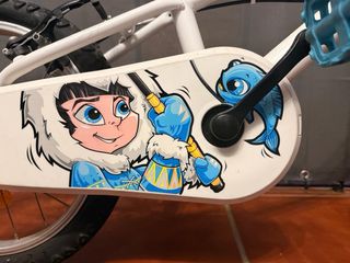 Bicicleta infantil Btwin 14 pulgadas.