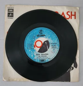 Suzi Quatro 48 Crash / Little Bitch Blue Vinile