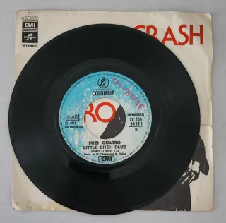 Suzi Quatro 48 Crash / Little Bitch Blue Vinile