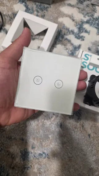 Interruptor Touch com Regulação de Intensidade