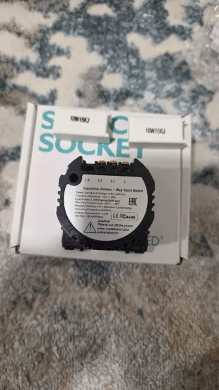 Interruptor Touch com Regulação de Intensidade