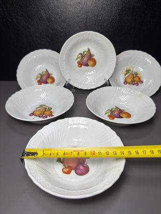 Set 6 Ciotole Vecchio Ginori Frutta