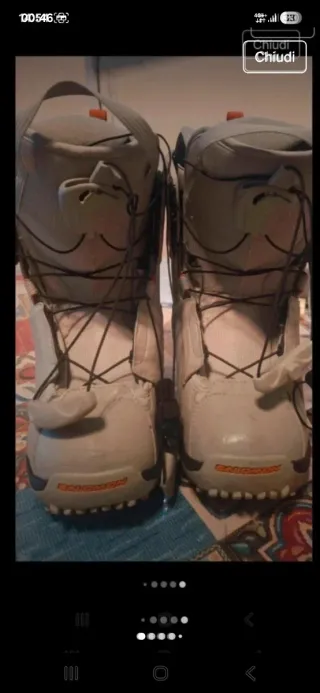 Scarponi Snowboard Salomon Vigil 36 2/3