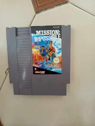 Cartuccia del gioco Mission: Impossible per NES