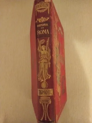 Magnífico libro antiguo. HISTORIA DE ROMA.Año 1889