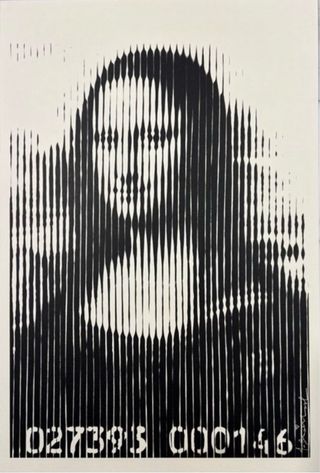 Impresión digi Mr Brainwash “Mona Lisa Brainwash”
