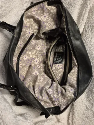 Bolso Diesel Negro y Gris