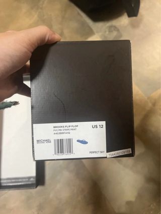 Chanclas Michael Kors Negras