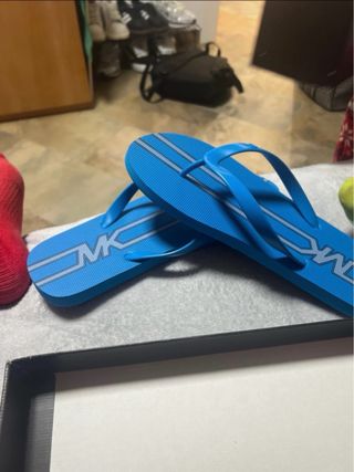 Chanclas Michael Kors Negras