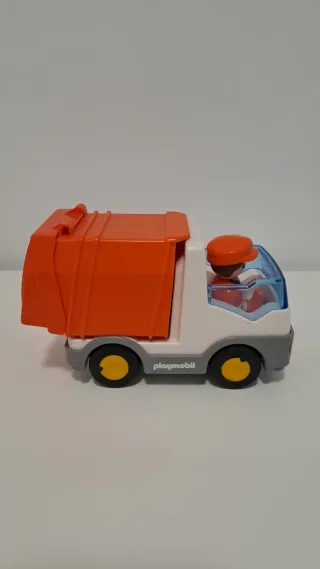 Lote juguetes Playmobil: Camión, Excavadora Cohete