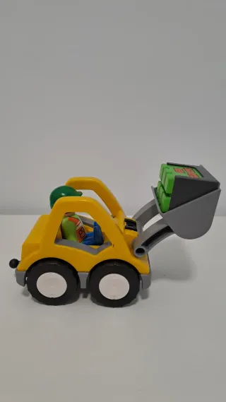 Lote juguetes Playmobil: Camión, Excavadora Cohete