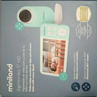 Miniland Digimonitor 5 HD Vigilabebés nuevo