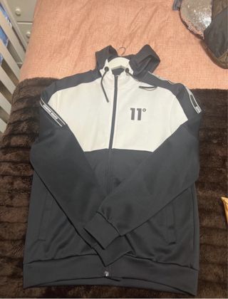 Chándal 11 Degrees Negro y Blanco