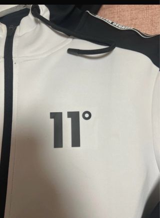 Chándal 11 Degrees Negro y Blanco