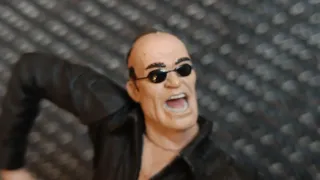 Figuras Neo y Agente Smith Matrix años 2003