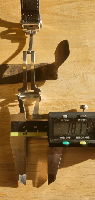 Cierre Deployante Baume & Mercier Inox