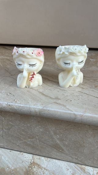 Bouquet fiori in cera di soia artigianale